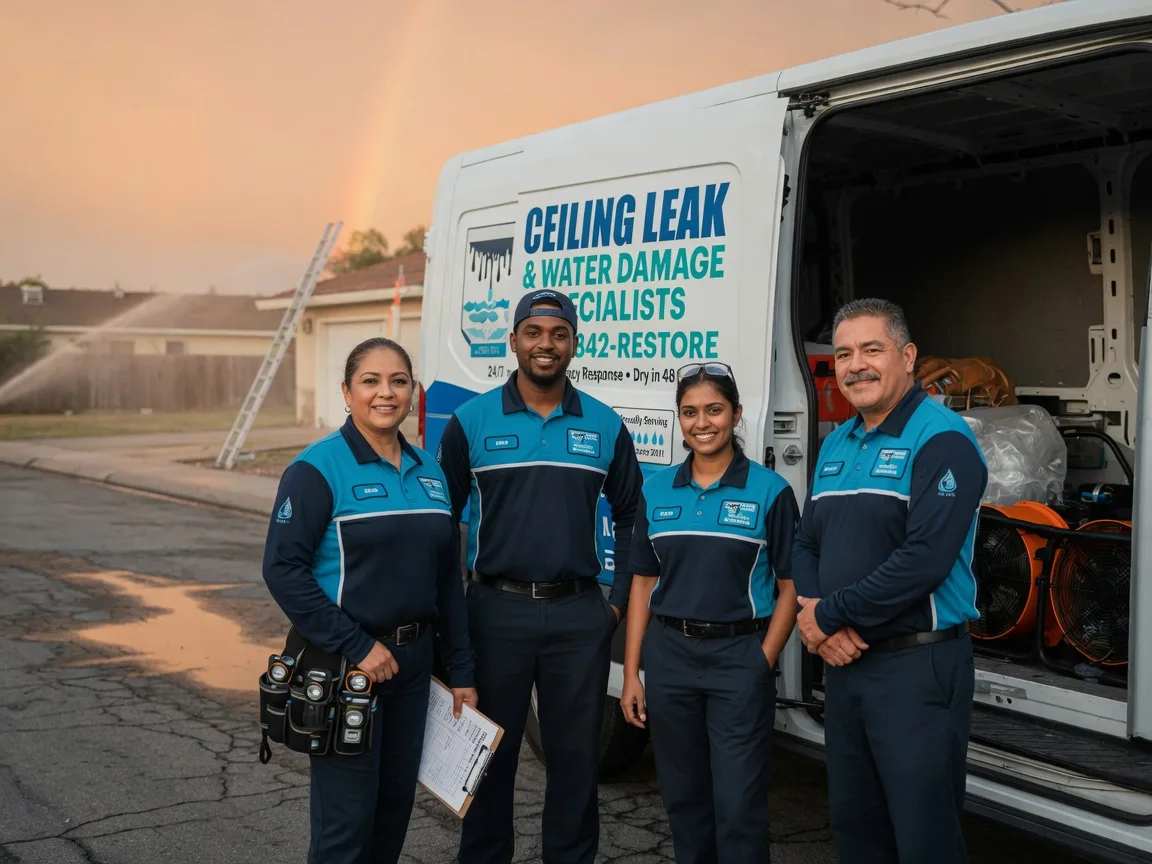 Ceiling Leak Cleanup company in Harbor City, CA