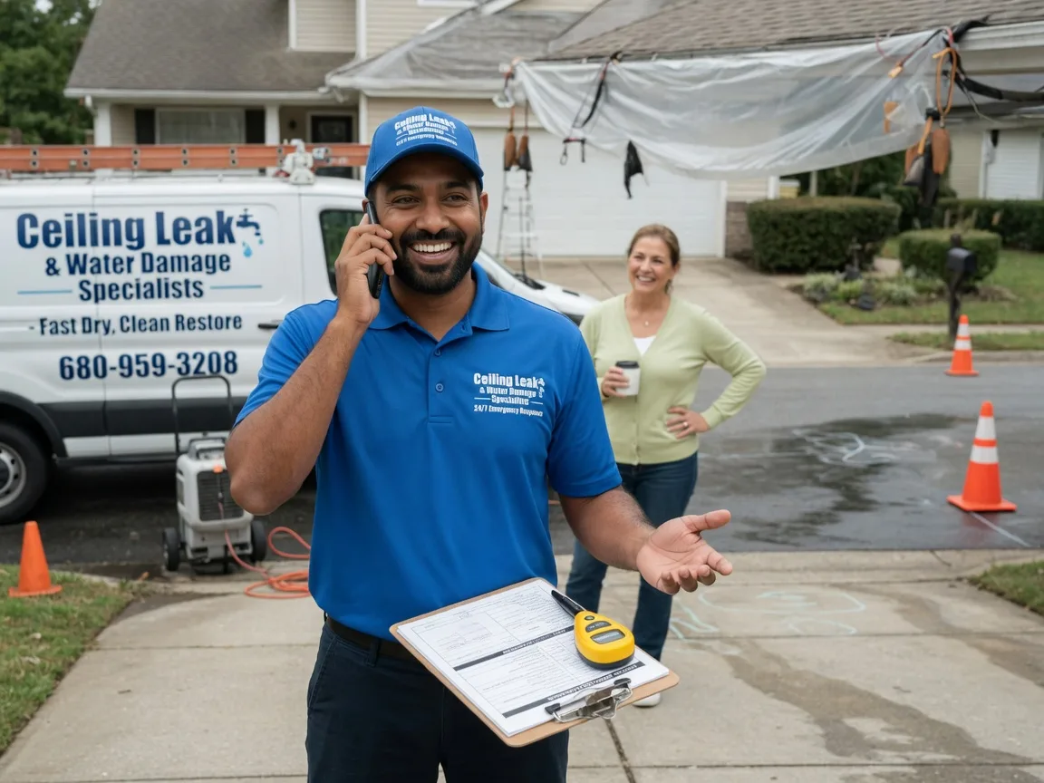 Ceiling Leak Cleanup Harbor City, CA FAQs